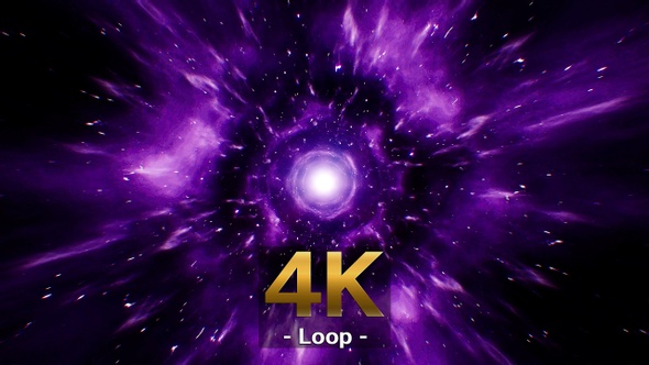 Glittering Dark Energy Space 4K Loop alt