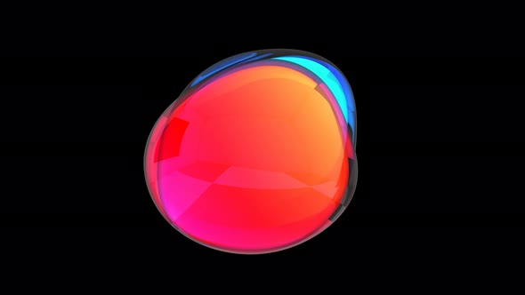 Colored bubble