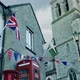 Typical English Town Detail With Flags Blowing - VideoHive Item for Sale