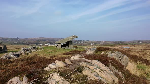 The Kilclooney Dolmen Is Neolithic Monument Dating Back To 4000 To 3000 BC Between Ardara alt