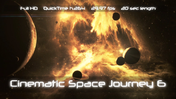 Cinematic Space Journey 6