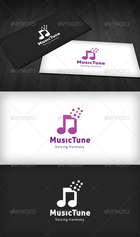 Music Tune Logo - Symbols Logo Templates