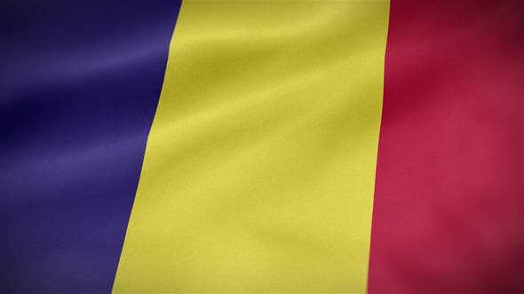 Romania Flag alt