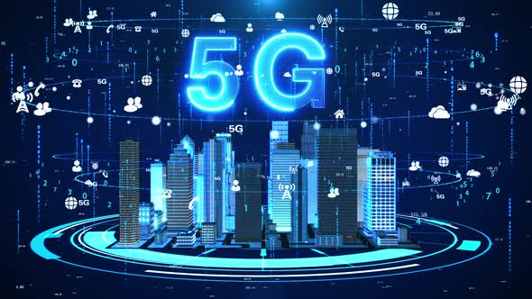 5g Network Smart City Big Data Information Platform Signal Transmission alt