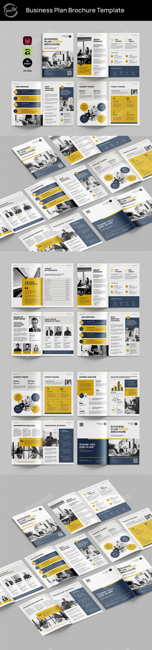 Business Plan Brochure Template