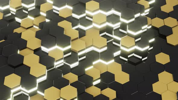 Honeycomb Background 4K alt