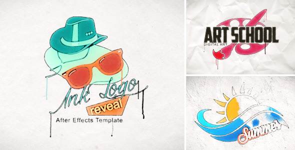 Ink Logo Reveal - VideoHive 7612296
