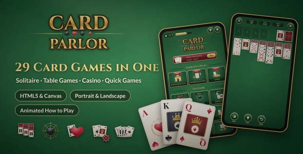 Card Parlor | HTML5 Game