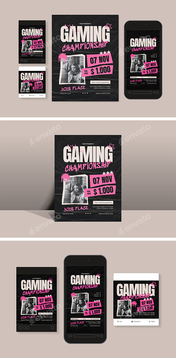 Gaming Championship Flyer