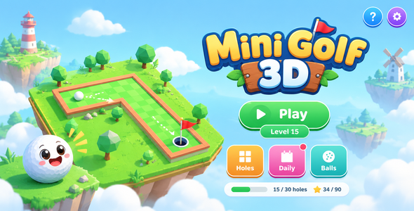 Mini Golf 3D | HTML5 Game