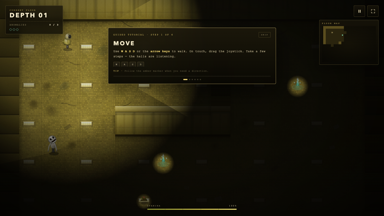Hollow Rooms | Backrooms Horror HTML5 Game by Tawajo | CodeCanyon