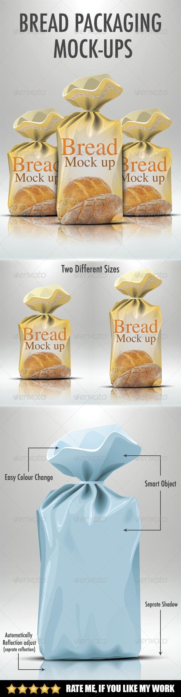 Download Bread packaging mock-up by Artsignz | GraphicRiver