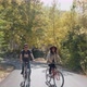 Happy Couple Riding Bicycles Outdoors - VideoHive Item for Sale