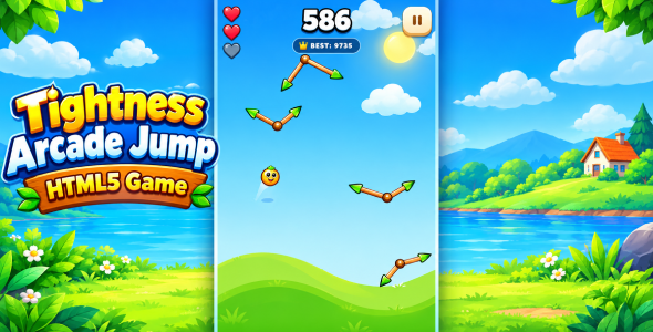 Tightness | Arcade Jump HTML5 Game