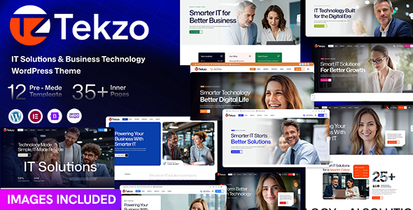 Tekzo – IT Solutions & Technology WordPress Theme
