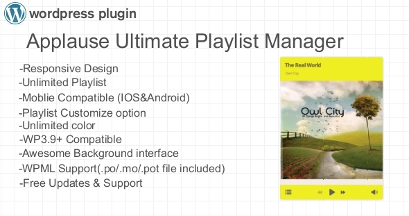 Applause Ultimate Playlist - CodeCanyon 7617517