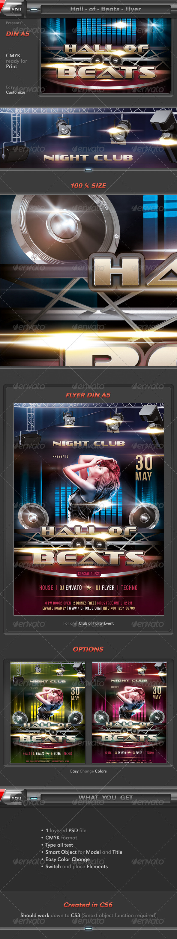 Hall of Beats - Clubs & Parties Events