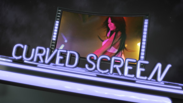 Curved Screen - VideoHive 7641041
