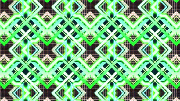 Neon Light Electro Music Background