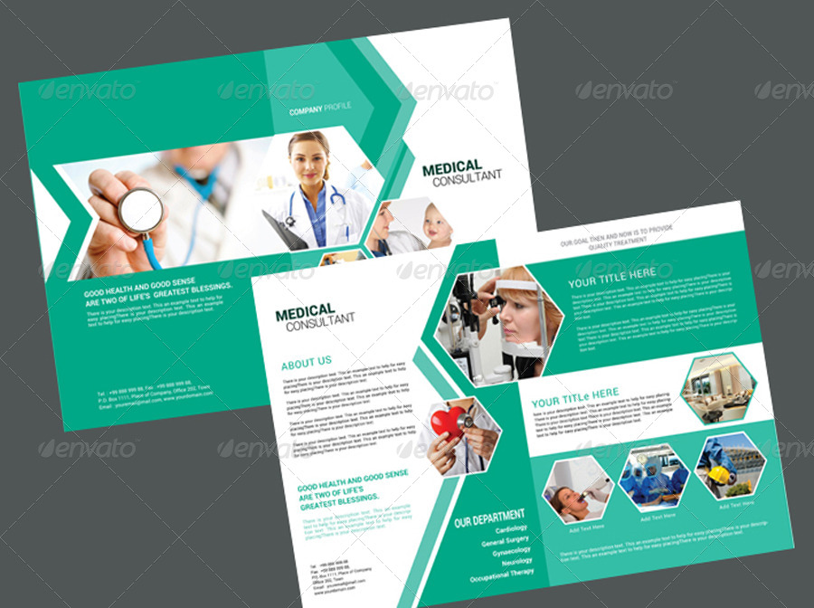 Multi Purpose Bi-Fold Brochre - V5, Print Templates | GraphicRiver