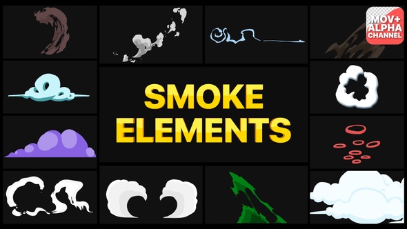Smoke Elements Pack | Motion Graphics