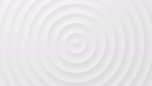 Abstract 3d Circles Render Background Loop