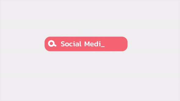 Social Media Marketing Search Bar Results 4K alt