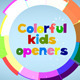 Colorful Flat Kids Openers - VideoHive Item for Sale