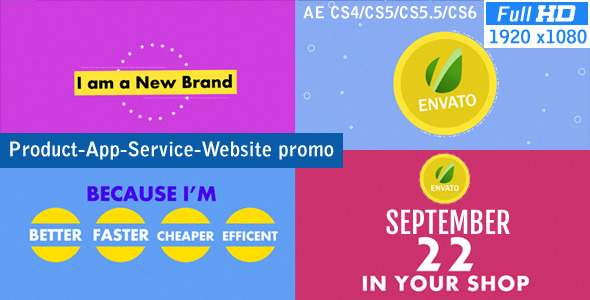 Product-App-Service-Website promo - VideoHive 6435084