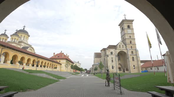 Churches in the citadel of Alba Iulia alt