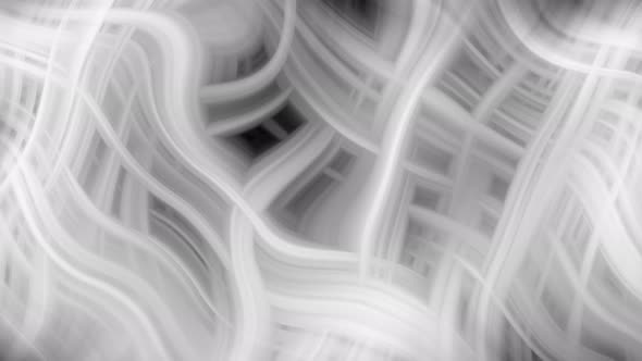 White Color Background Smooth Stripes Wave Animation alt