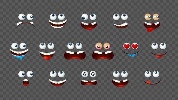 Emoji Characters Pack 1