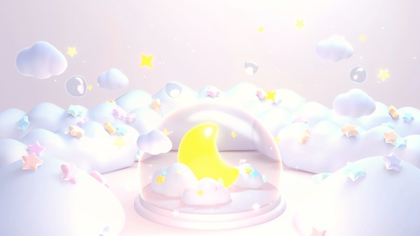 Cute Moon Crystal Ball alt