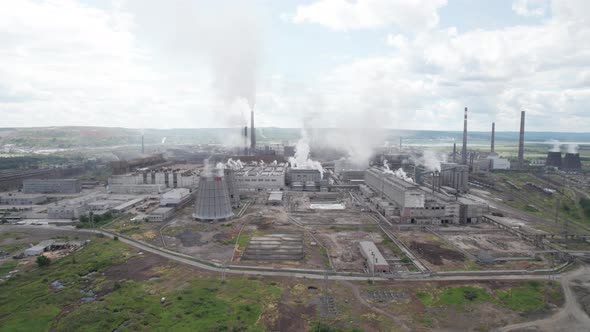 Industrial Environmental Pollution  Emission of Pollutants From Factories alt