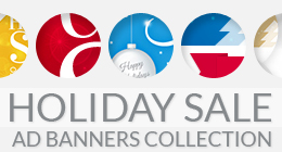 Holiday Sale Ad Banners Collection