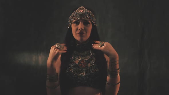 Sensual Woman Dancing in Light and Shadow alt