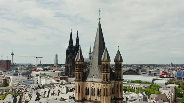 The Great Saint Martin Church is a Catholic Church in the Central of Cologne alt