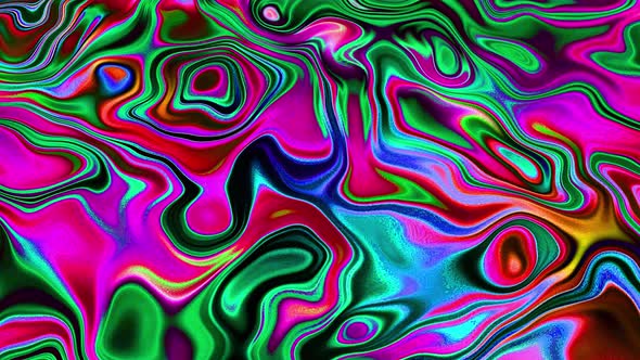 Abstract liquid wavy background animation