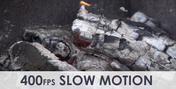 Slow Motion Fire Charcoal 2