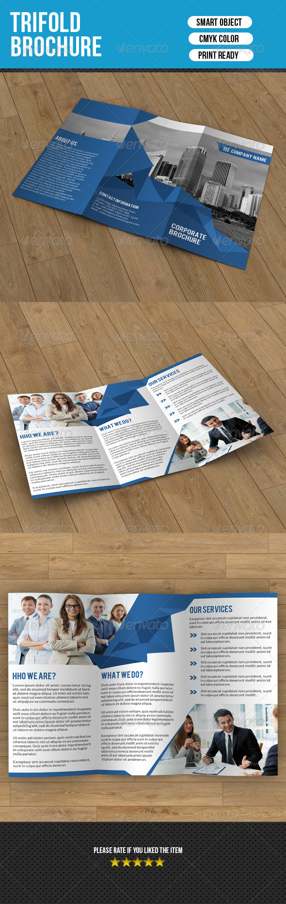 Trifold Brochure-Business - Corporate Brochures