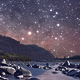 Starry Night Over the River - VideoHive Item for Sale