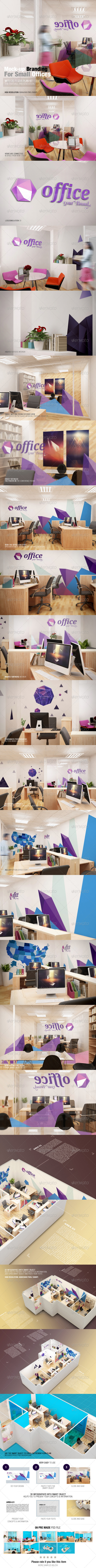 Mockup Branding For Small Offices - Logo Product Mock-Ups