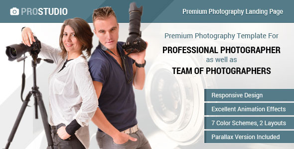 Professional Photography Responsive - ThemeForest 7688940