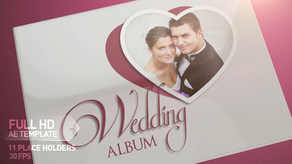 Photo Album Video Displays template preview