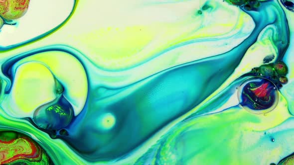 Color Explosion Abstract Vivid Art Painting Texture alt