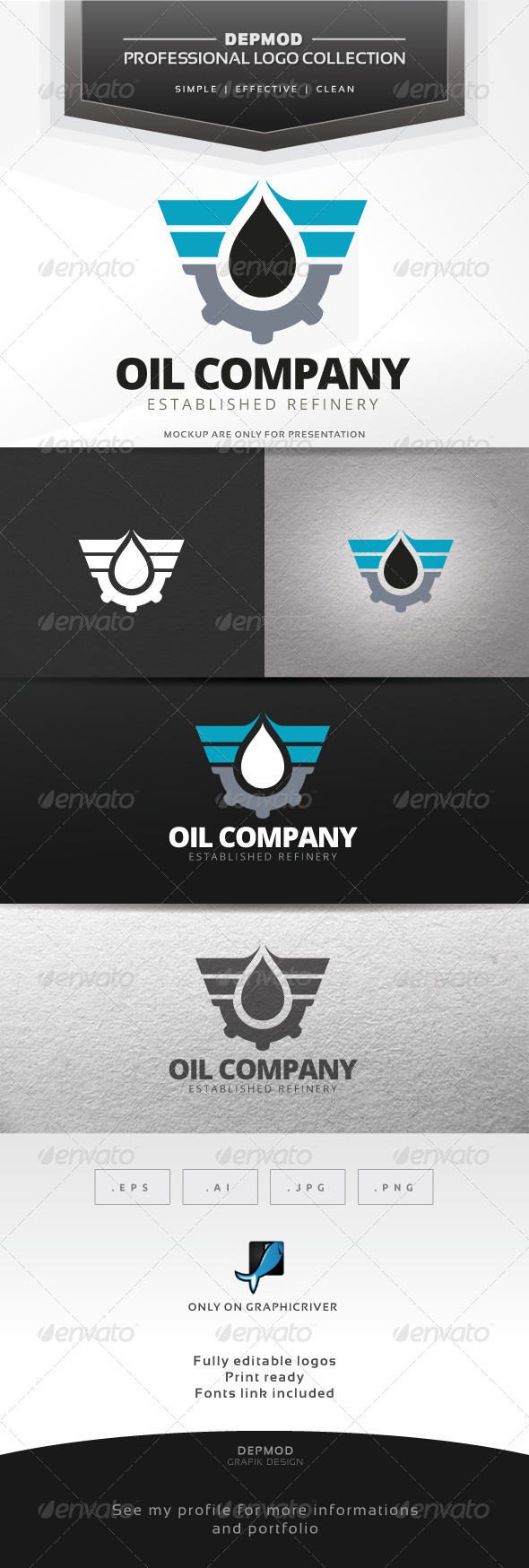 Oil Company Logo