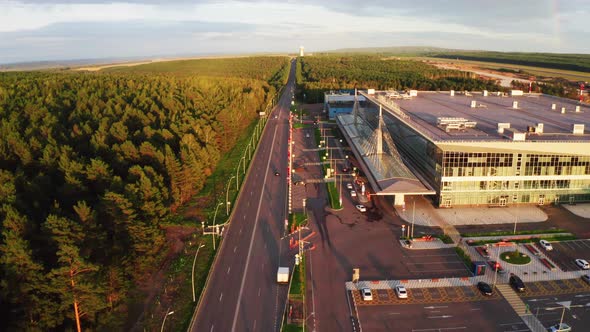 Krasnoyarsk airport aerial view_38