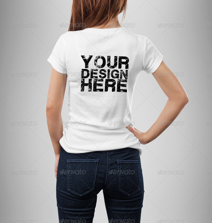 Download Man Woman T Shirt Mock Up Bundle By Eugene Design Graphicriver