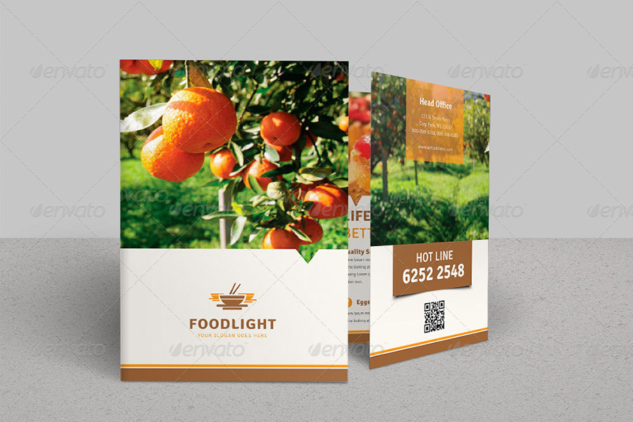 Restaurant Bi-Fold Brochure Bundle | Volume 2, Print Templates ...