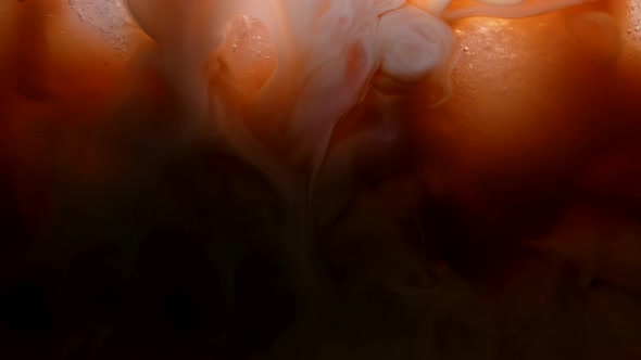 Mixing Iced Coffee with Milk Cream alt